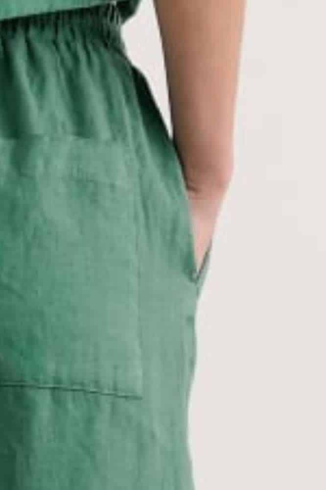 Seasalt Cornwall Tide Flow Trouser Pine - La Vie en Rose Damesmode