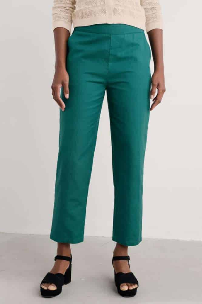 Seasalt Cornwall Westlin Trouser Pine Shoots - La Vie en Rose Damesmode