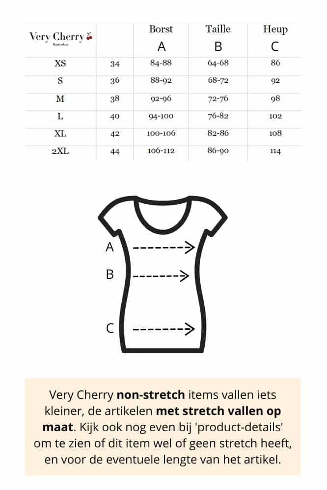 VEry Cherry Ella Top Marine - La Vie en Rose Damesmode