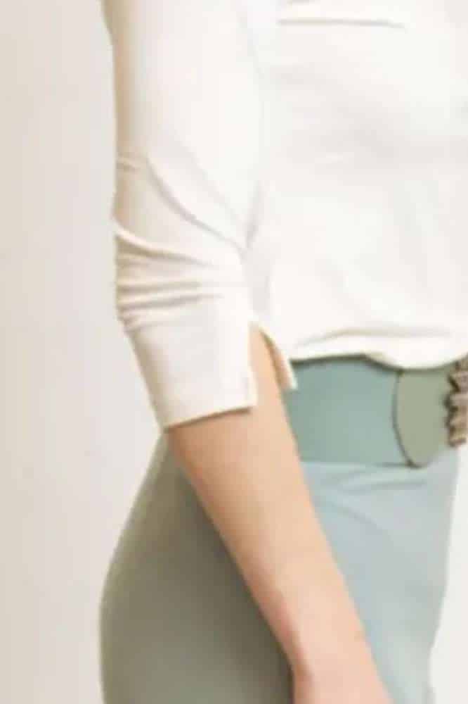 Very Cherry Boatneck Top Ecru Tricot Deluxe - La Vie en Rose Damesmode