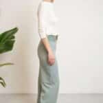 Very Cherry Boatneck Top Ecru Tricot Deluxe - La Vie en Rose Damesmode