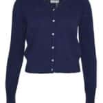 Very Cherry Lucia V-Neck Cardigan Marine - La Vie en Rose Damesmode