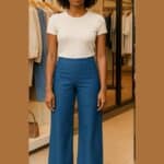 Very Cherry Marlene Pants Lights Denim Indigo - La Vie en Rose Damesmode