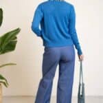 Very Cherry Marlene Pants Lights Denim Indigo - La Vie en Rose Damesmode