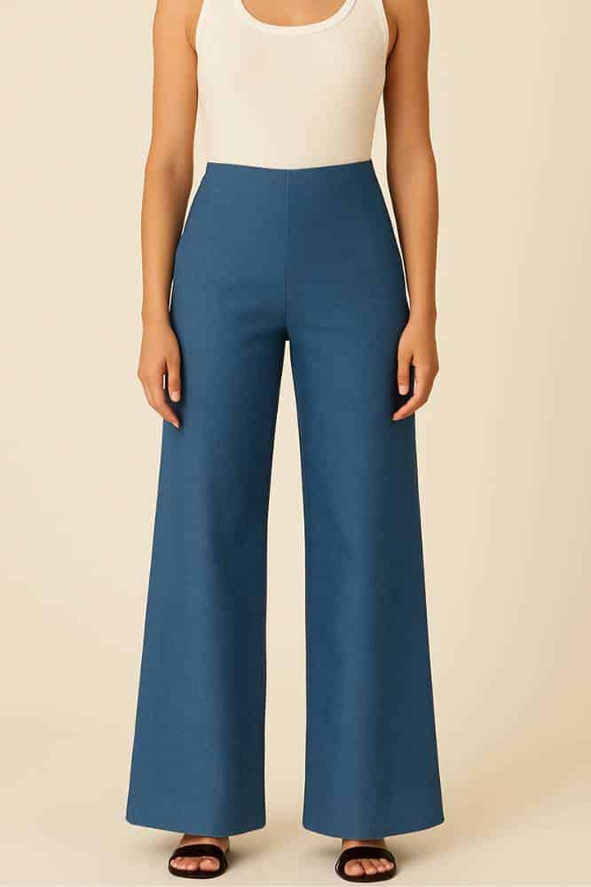 Very Cherry Marlene Pants Lights Denim Indigo - La Vie en Rose Damesmode