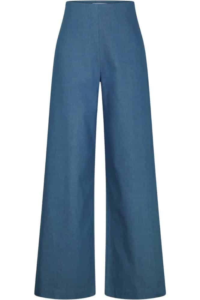 Very Cherry Marlene Pants Lights Denim Indigo - La Vie en Rose Damesmode