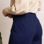 Very Cherry Taylor Pants Navy Punty - La Vie en Rose Damesmode