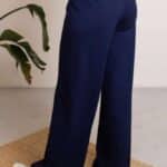Very Cherry Taylor Pants Navy Punty - La Vie en Rose Damesmode
