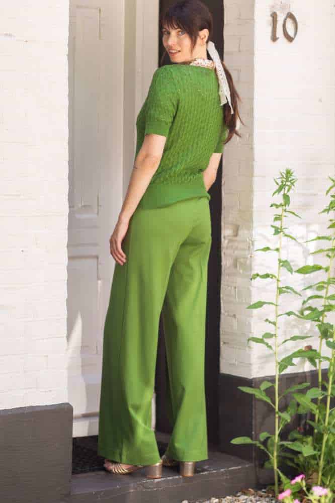 Very Cherry Taylor Pants Olive Punty - La Vie en Rose Damesmode
