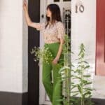 Very Cherry Taylor Pants Olive Punty - La Vie en Rose Damesmode