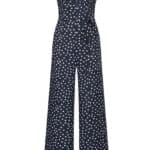 Very Cherry Venice Jumpsuit Navy Dots - La Vie en Rose Damesmode