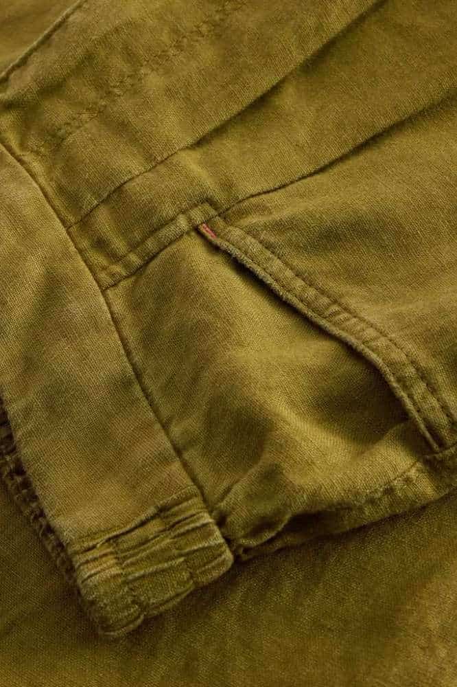 White Stuff Rowena Linen Trouser Khaki Green - La Vie en Rose Damesmode