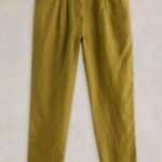 White Stuff Rowena Linen Trouser Khaki Green - La Vie en Rose Damesmode