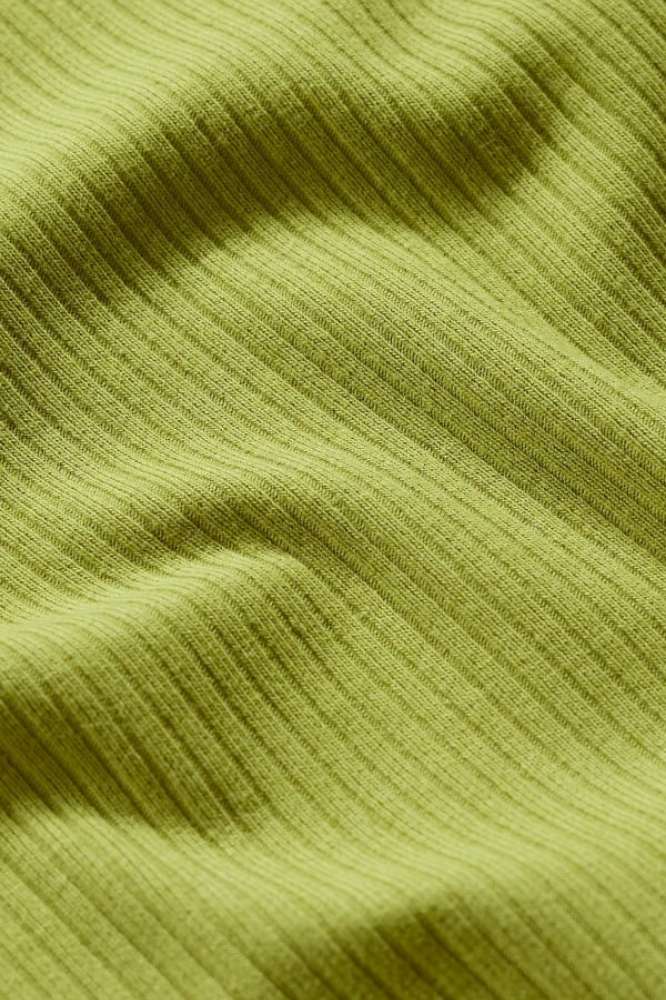 Seasalt Cornwall Hazel Rib Top Dark Citron - La Vie en Rose Damesmode