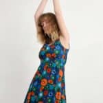 Seasalt Cornwall Polmanter Dress Screenprint Floral Maritime - La Vie en Rose Damesmode