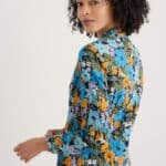 Larissa Shirt Citrus Floral Poseidon