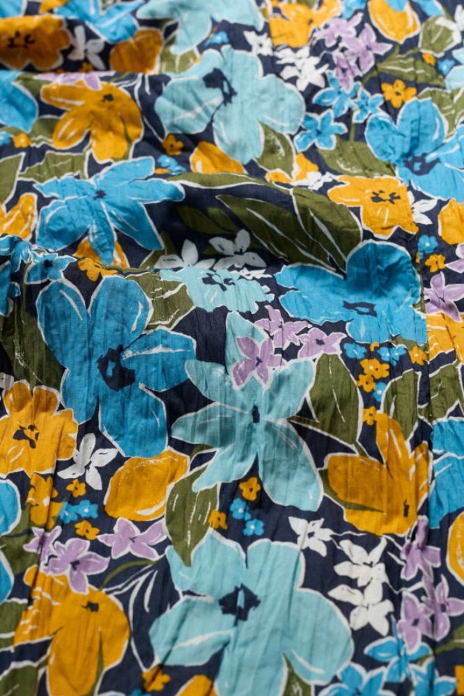 Larissa Shirt Citrus Floral Poseidon