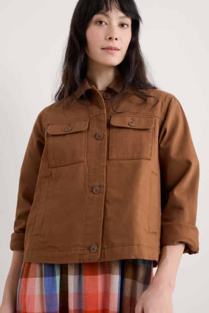 Seasalt Cornwall Ballad Jacket Toffee - La Vie en Rose Damesmode