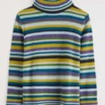 Seasalt Cornwall Braque Jumper Concertina Dark Citron Multi - La Vie en Rose Damesmode