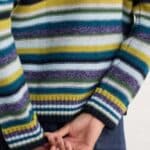 Seasalt Cornwall Braque Jumper Concertina Dark Citron Multi - La Vie en Rose Damesmode