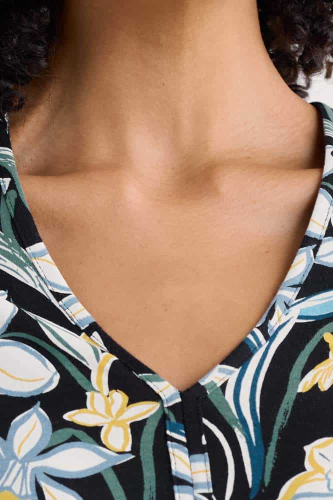 Seasalt Cornwall Carwynnen Dress Painted Daffodil Inkwell - La Vie en Rose Damesmode