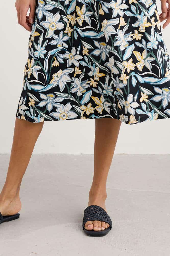 Seasalt Cornwall Carwynnen Dress Painted Daffodil Inkwell - La Vie en Rose Damesmode