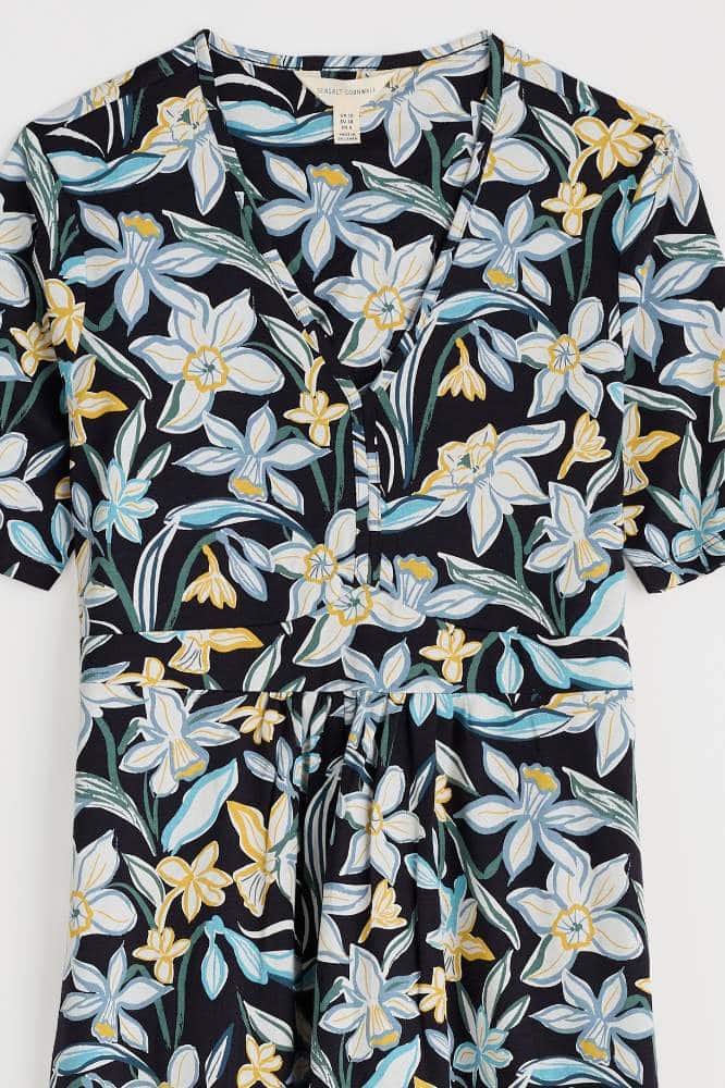 Seasalt Cornwall Carwynnen Dress Painted Daffodil Inkwell - La Vie en Rose Damesmode