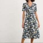 Seasalt Cornwall Carwynnen Dress Painted Daffodil Inkwell - La Vie en Rose Damesmode