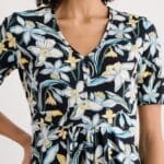 Seasalt Cornwall Carwynnen Dress Painted Daffodil Inkwell - La Vie en Rose Damesmode