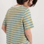 Seasalt Cornwall Copseland T-Shirt Pellitras Tumeric - La Vie en Rose Damesmode