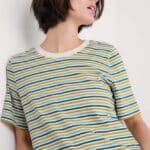 Seasalt Cornwall Copseland T-Shirt Pellitras Tumeric - La Vie en Rose Damesmode