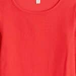 Seasalt Cornwall Gorse Lane Rib Top Tomato - La Vie en Rose Damesmode