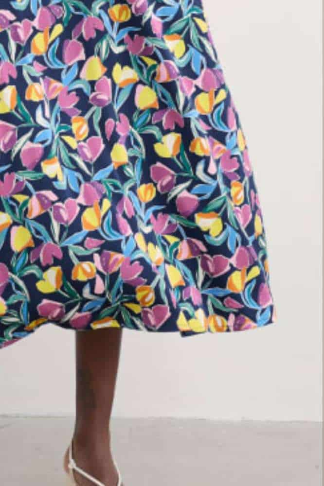 Seasalt Cornwall Housel Bay Dress Collaged Tulips Maritime - La Vie en Rose Damesmode (14)