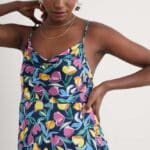 Seasalt Cornwall Housel Bay Dress Collaged Tulips Maritime - La Vie en Rose Damesmode (14)