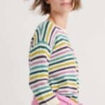 Seasalt Cornwall Knavock Jumper Mini Cornish Orchid Multi - La Vie en Rose Damesmode