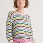 Seasalt Cornwall Knavock Jumper Mini Cornish Orchid Multi - La Vie en Rose Damesmode