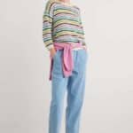 Seasalt Cornwall Knavock Jumper Mini Cornish Orchid Multi - La Vie en Rose Damesmode