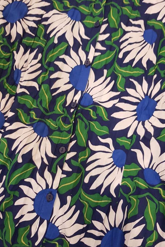 Seasalt Cornwall Larissa Shirt Bold Sunflower Marine - La Vie en Rose Damesmode