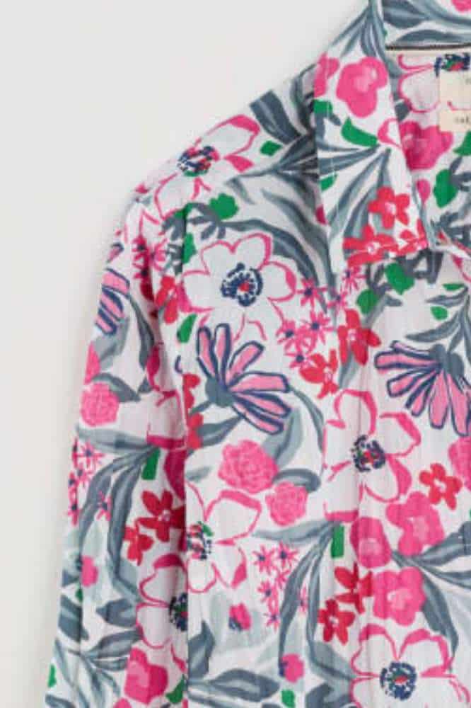 Seasalt Cornwall Larissa Shirt Garden Flowers Tulip - La Vie en Rose Damesmode