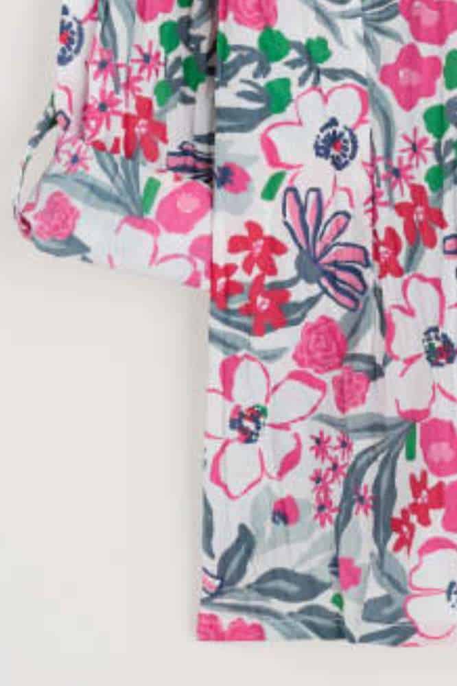 Seasalt Cornwall Larissa Shirt Garden Flowers Tulip - La Vie en Rose Damesmode