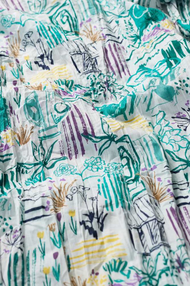 Seasalt Cornwall Larissa Shirt Garden Studio Sketch Chalk - La Vie en Rose Damesmode