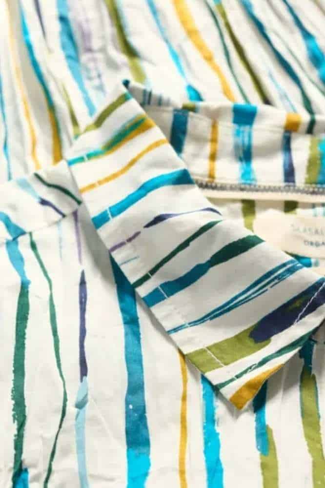 Seasalt Cornwall Larissa Shirt Painterly Stripe Chalk - La Vie en Rose Damesmode