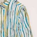 Seasalt Cornwall Larissa Shirt Painterly Stripe Chalk - La Vie en Rose Damesmode