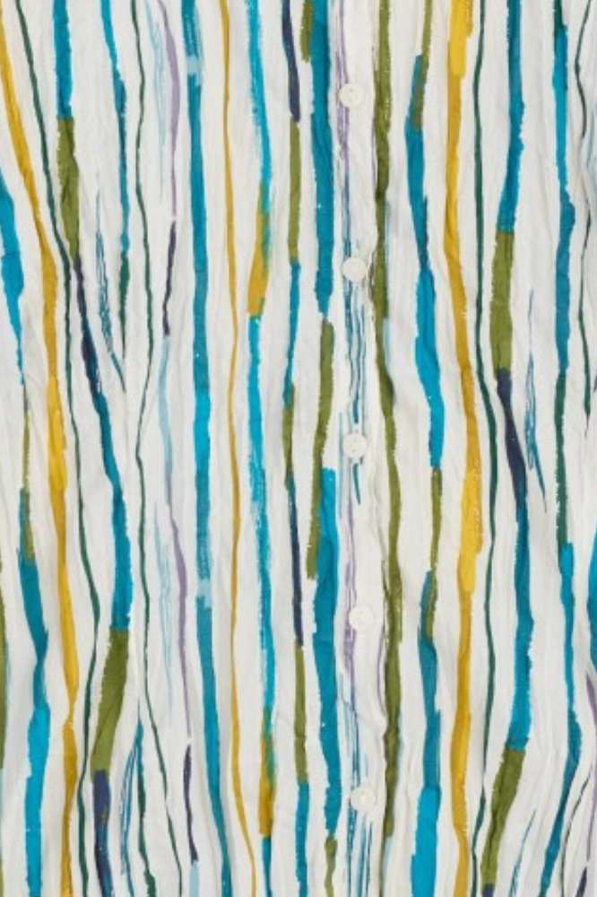 Seasalt Cornwall Larissa Shirt Painterly Stripe Chalk - La Vie en Rose Damesmode