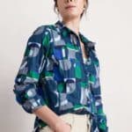 Seasalt Cornwall Larissa Shirt Zennor Abstract Maritime - La Vie en Rose Damesmode