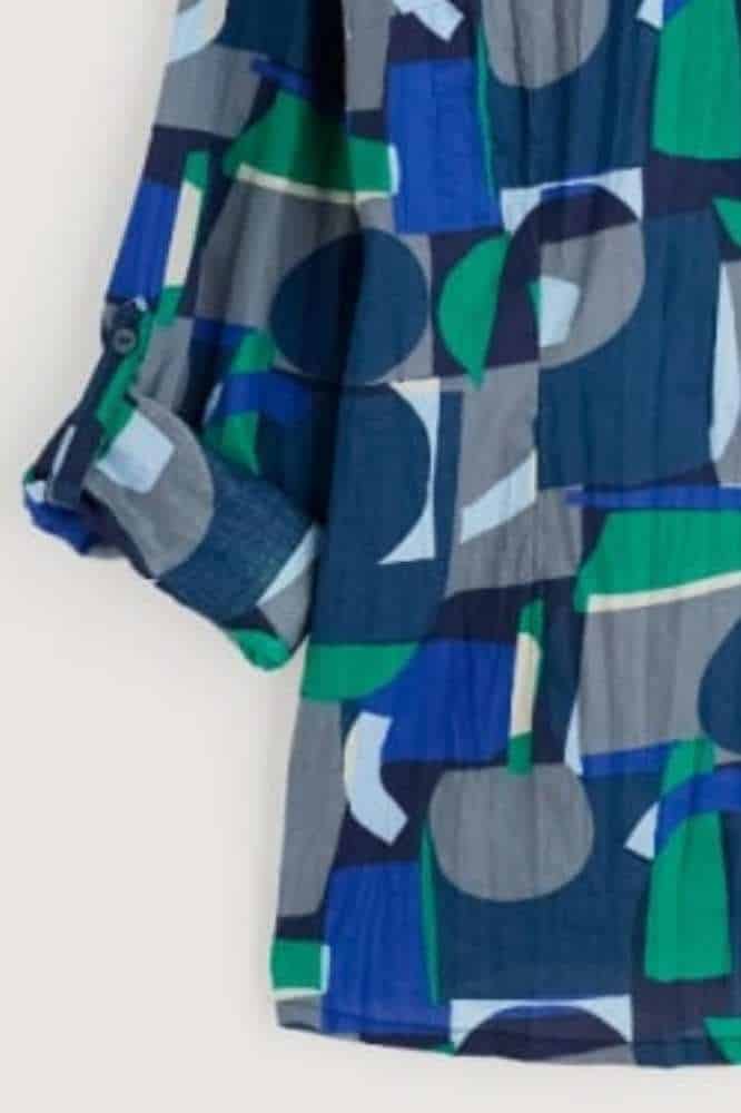 Seasalt Cornwall Larissa Shirt Zennor Abstract Maritime - La Vie en Rose Damesmode