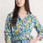 Seasalt Cornwall Larissa Shirt Zennor Blooms Chalk - La Vie en Rose Damesmode