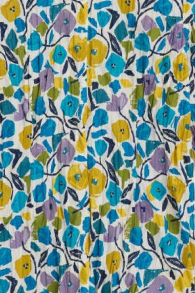 Seasalt Cornwall Larissa Shirt Zennor Blooms Chalk - La Vie en Rose Damesmode