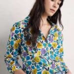 Seasalt Cornwall Larissa Shirt Zennor Blooms Chalk - La Vie en Rose Damesmode