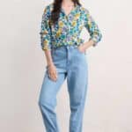 Seasalt Cornwall Larissa Shirt Zennor Blooms Chalk - La Vie en Rose Damesmode